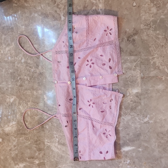 ZARA PINK CROPPED TOP - Picture 5 of 9